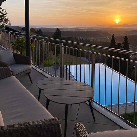 Greim15 --- Ganzes Ferienhaus Mit Fernsicht, Pool, Wellness Deutschlandsberg Exterior foto